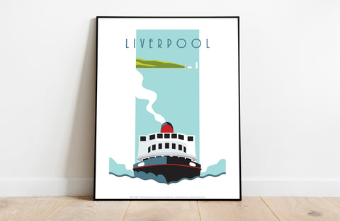 Liverpool Boat - 11X14inch Premium Art Print