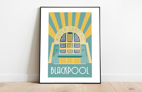 Winter Gardens, Blackpool - 11X14inch Premium Art Print