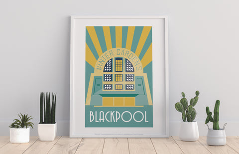 Winter Gardens, Blackpool - 11X14inch Premium Art Print
