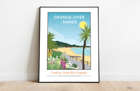 Grange Over Sands, Cumbria By Artist Tabitha Mary Art Print