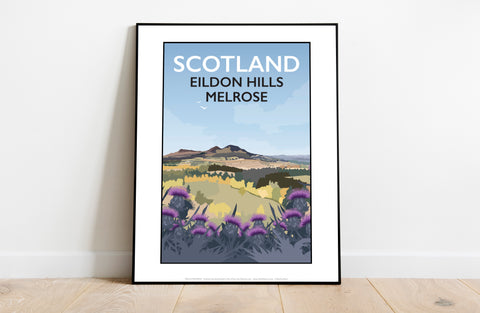 Eldon Hills, Scotland - 11X14inch Premium Art Print