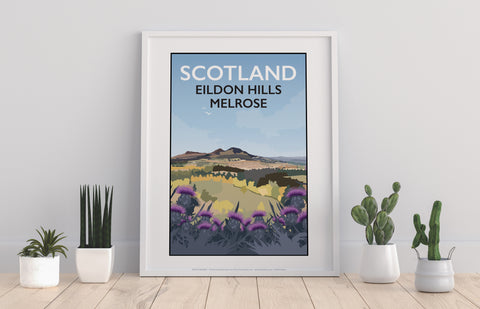Eldon Hills, Scotland - 11X14inch Premium Art Print
