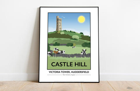 Castle Hill, Huddersfield By Artist Tabitha Mary Art Print