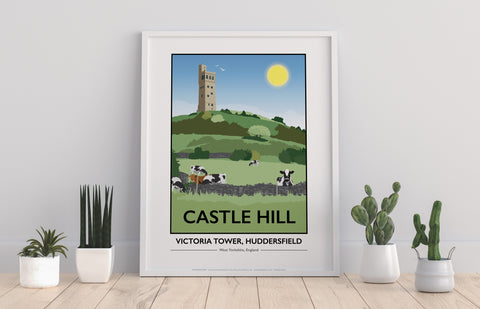 Castle Hill, Huddersfield By Artist Tabitha Mary Art Print