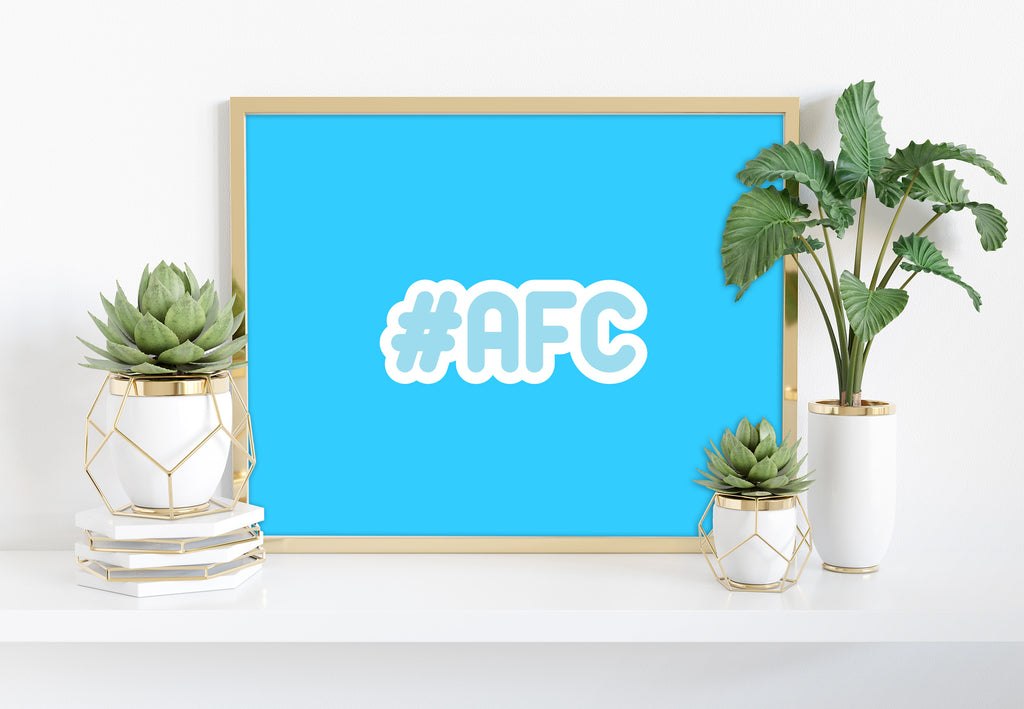 Hashtag Afc - 11X14inch Premium Art Print