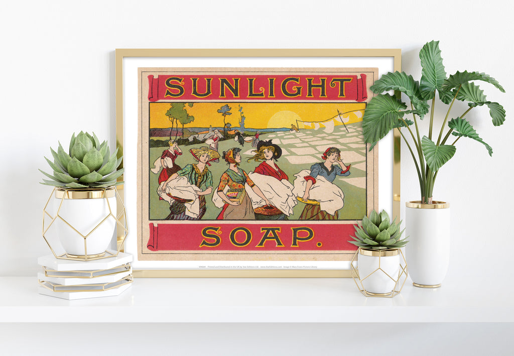 Sunlight Soap - 11X14inch Premium Art Print