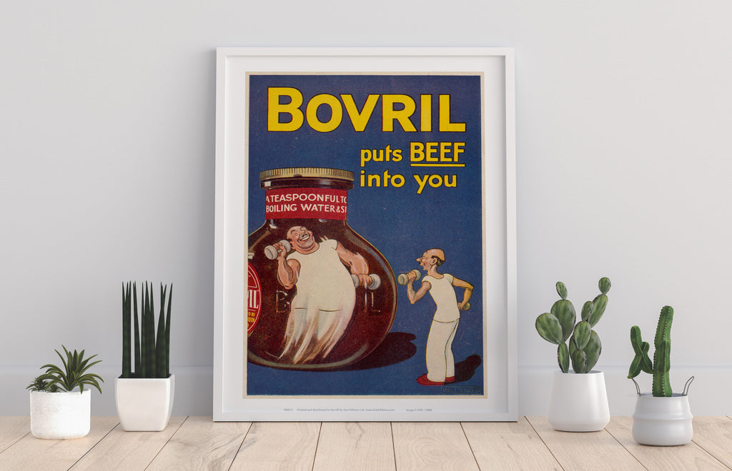 Bovril Puts Beef Into You - 11X14inch Premium Art Print