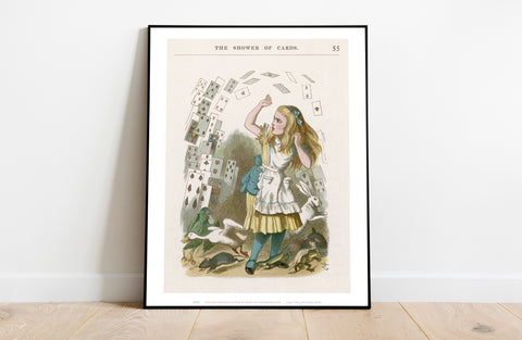 The Shower Of Cards 55 - 11X14inch Premium Art Print