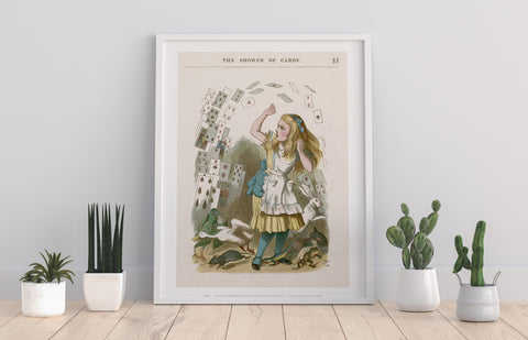 The Shower Of Cards 55 - 11X14inch Premium Art Print