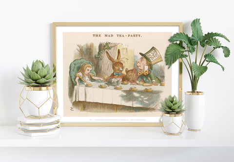 The Mad Tea-Party. - 11X14inch Premium Art Print