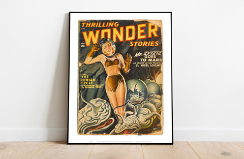 Thrilling Wonder Stories - 11X14inch Premium Art Print