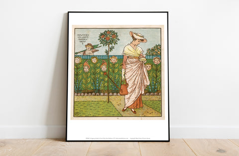 How Does My Ladys Garden Grow - 11X14inch Premium Art Print