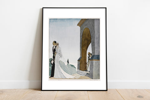 A.E Marty-1920, Jenny, Drawing By Andre Marty. - Art Print