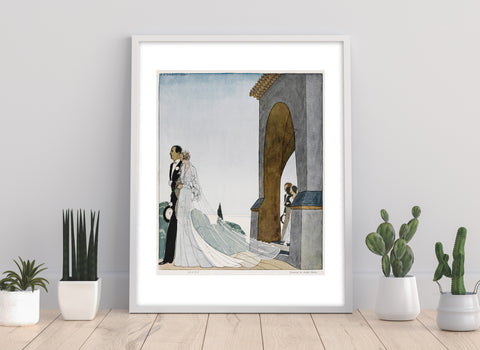 A.E Marty-1920, Jenny, Drawing By Andre Marty. - Art Print
