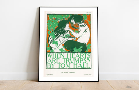 Man And Women In Each Others Arms Art Print