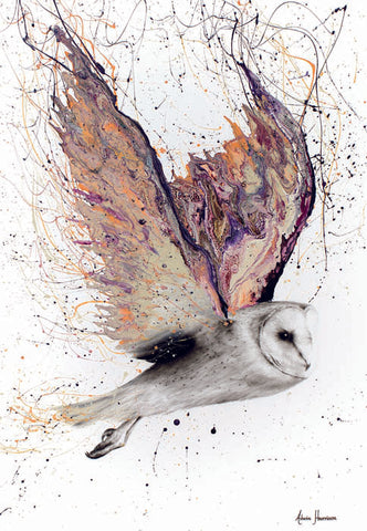 AHVIN146: Heart Winged Owl