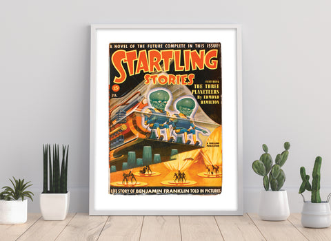 Starling Stories The Three Planeteers Art Print