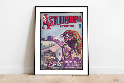 Adventure On Mysterious New Satellite Art Print