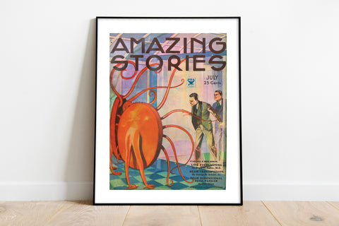 Amazing Stories By Geroge H. Scheer, Jr - Premium Art Print
