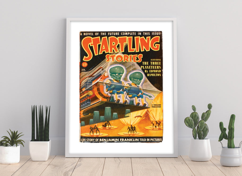 Starling Stories Story Of Benjamin Franklin Art Print