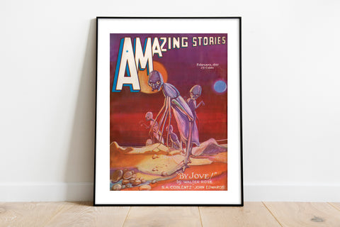 Amazing Stories, By Water Rose,  Art Print