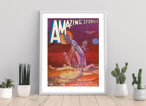 Amazing Stories, By Water Rose,  Art Print