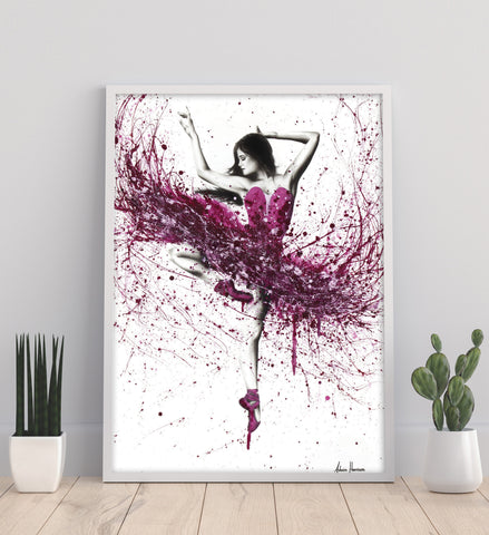 AHVIN250: Royal Rubellite Ballerina