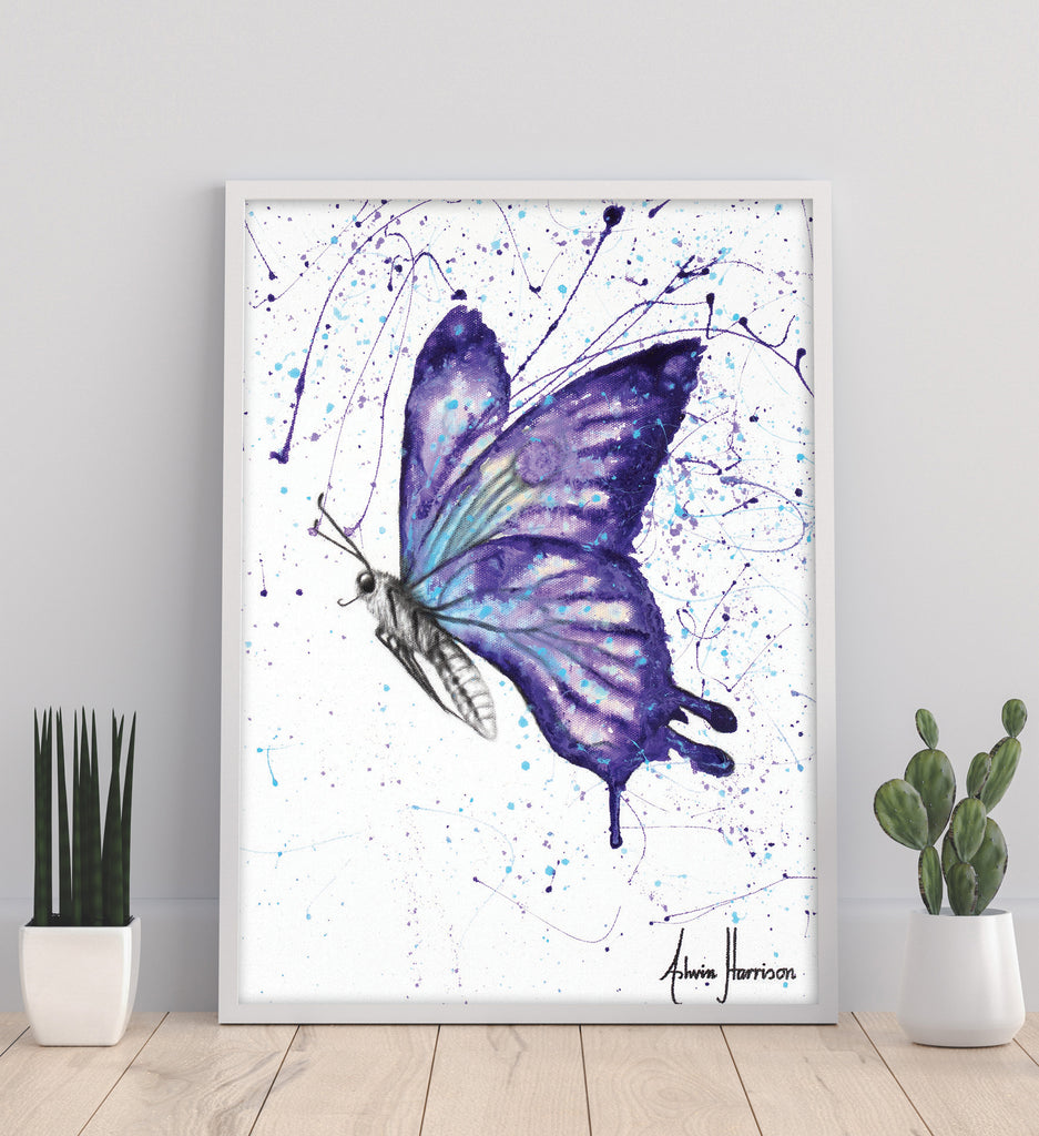 AHVIN280: Lavender Butterfly