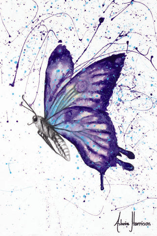 AHVIN280: Lavender Butterfly