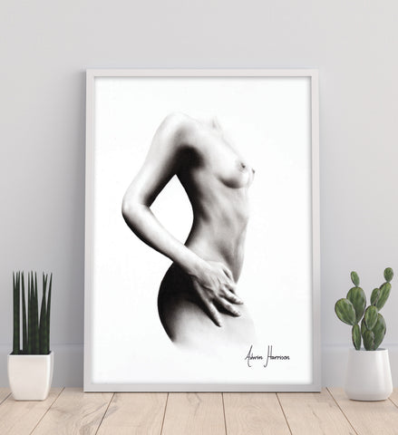 AHVIN310: Nude Woman Charcoal Study 70