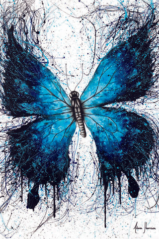 AHVIN372: The Butterfly Blue Wings