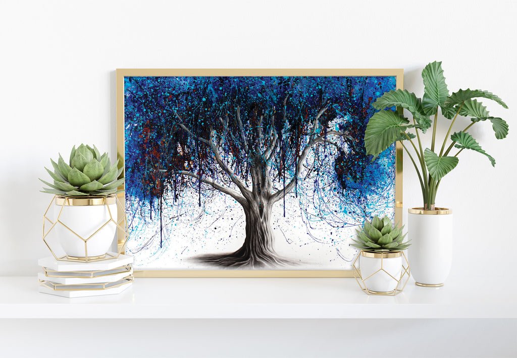AHVIN411: Blue Moonlight Tree