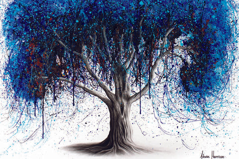 AHVIN411: Blue Moonlight Tree