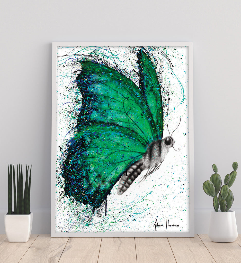 AHVIN447: Emerald City Butterfly