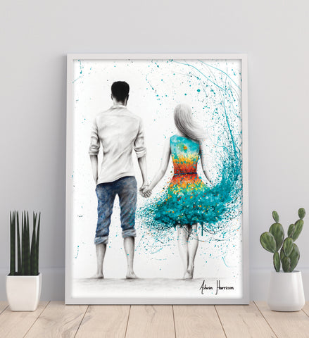 AHVIN470: Ocean Sunset Love