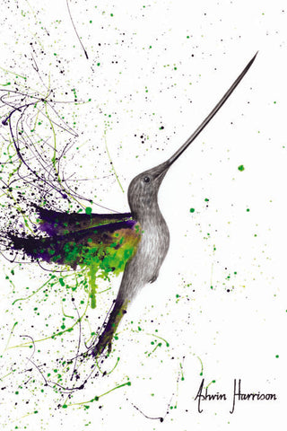 AHVIN548: Joyful Garden Hummingbird