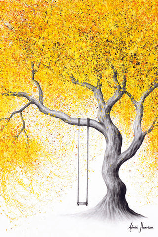 Twisting Love Trees print by Ashvin Harrison