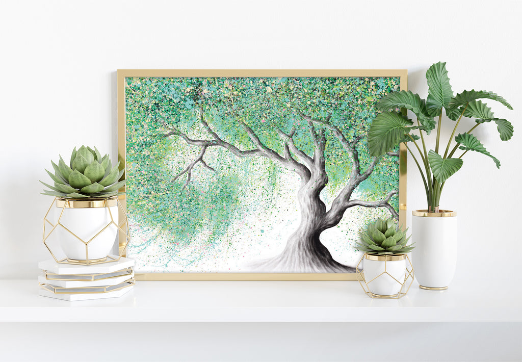 AHVIN565: Jade Blossom Tree