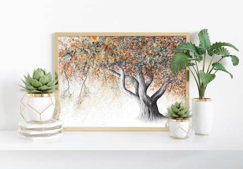 AHVIN627: Rusty Autumn Tree