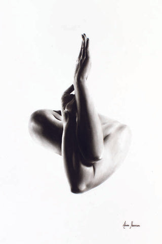 AHVIN70: Nude Woman Charcoal Study 47