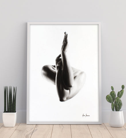 AHVIN70: Nude Woman Charcoal Study 47