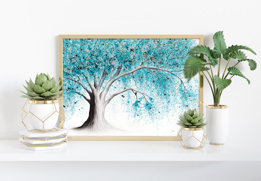 AHVIN743: Winter Gemstone Tree