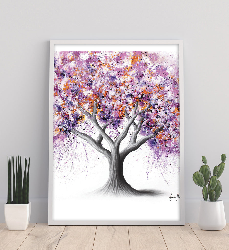 AHVIN823: Floral Wisdom Tree