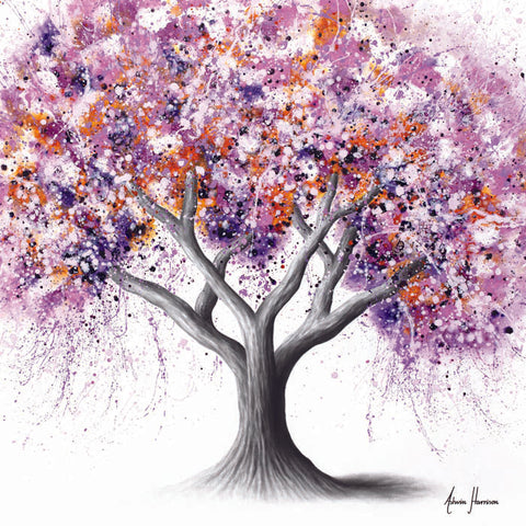 AHVIN823: Floral Wisdom Tree