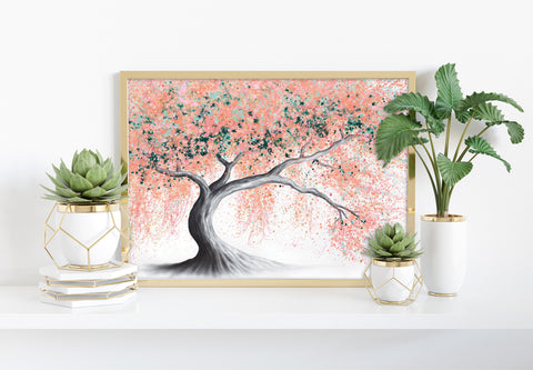 AHVIN832: Sunny Peach Tree