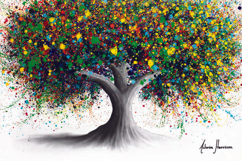 AHVIN855: Floral Peace Tree