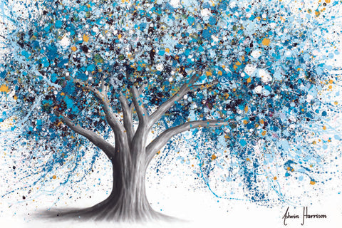 AHVIN865: Snow Sparkle Tree