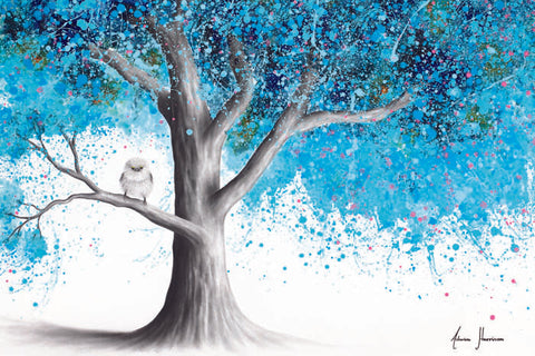 AHVIN866: Happy Fluffy In Moonlight Tree