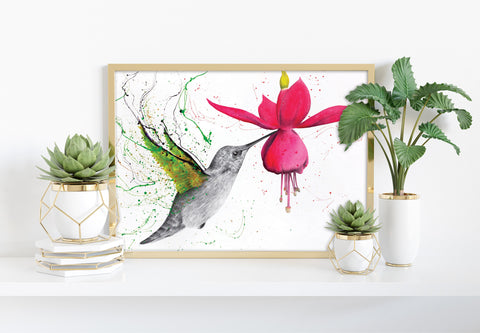 AHVIN897: Spring Garden Hummingbird