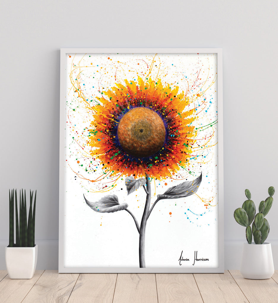 AHVIN914: Rainbow Sunflower